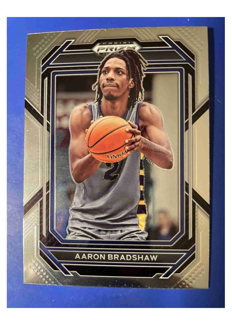 2023 Panini Prizm Draft Picks Base Set Aaron Bradshaw #15 card
