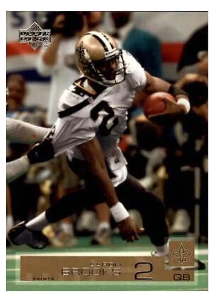2002 Upper Deck Aaron Brooks #103 card