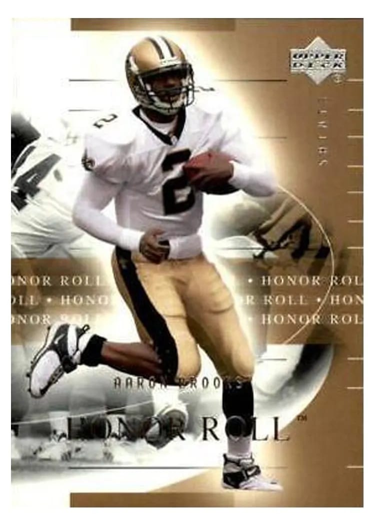 2002 Upper Deck Honor Roll Aaron Brooks #35 card