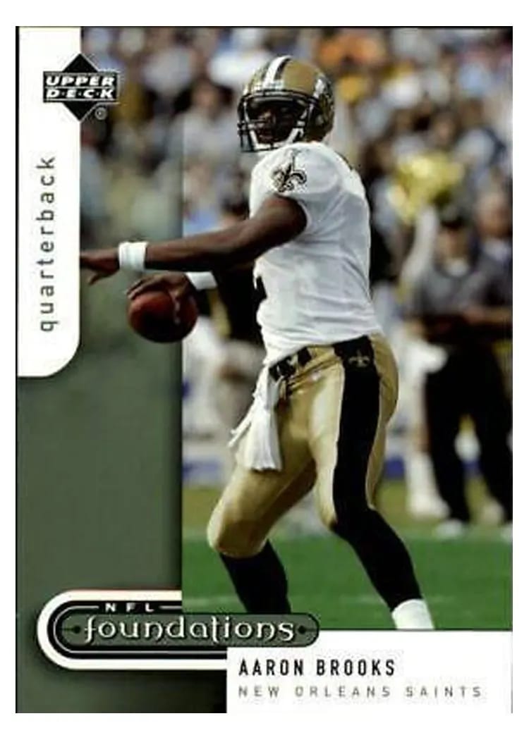 2005 Upper Deck Foundations Aaron Brooks #59 card
