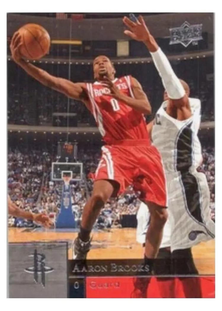 2009 Upper Deck Aaron Brooks #64 card