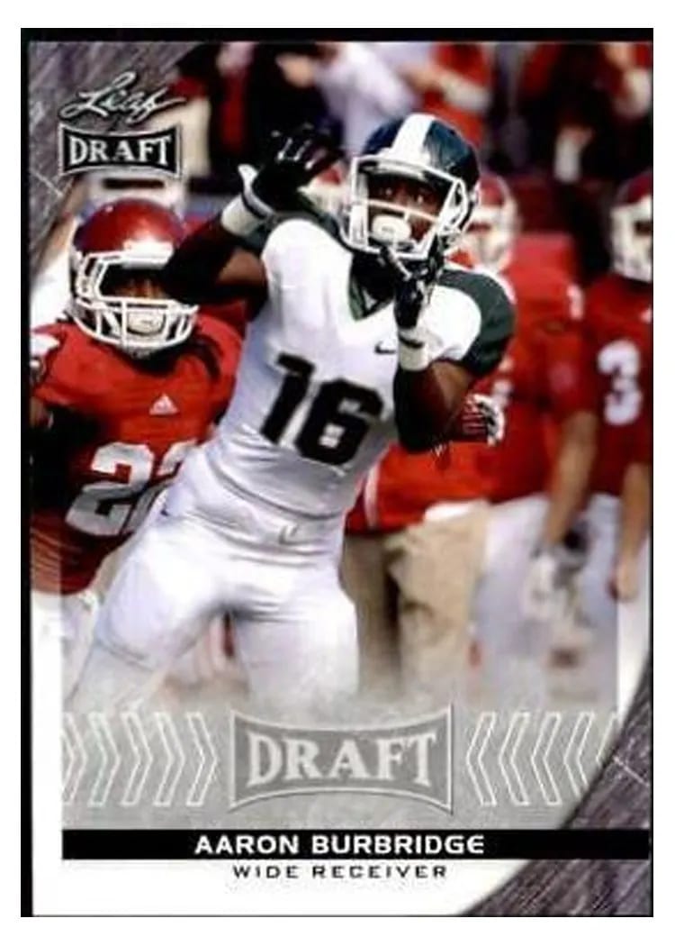 2016 Leaf Draft Aaron Burbridge #2 card