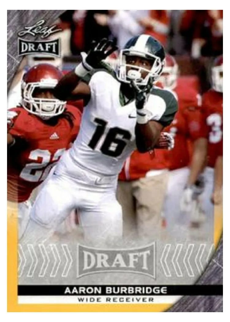 2016 Leaf Draft Aaron Burbridge #2 card