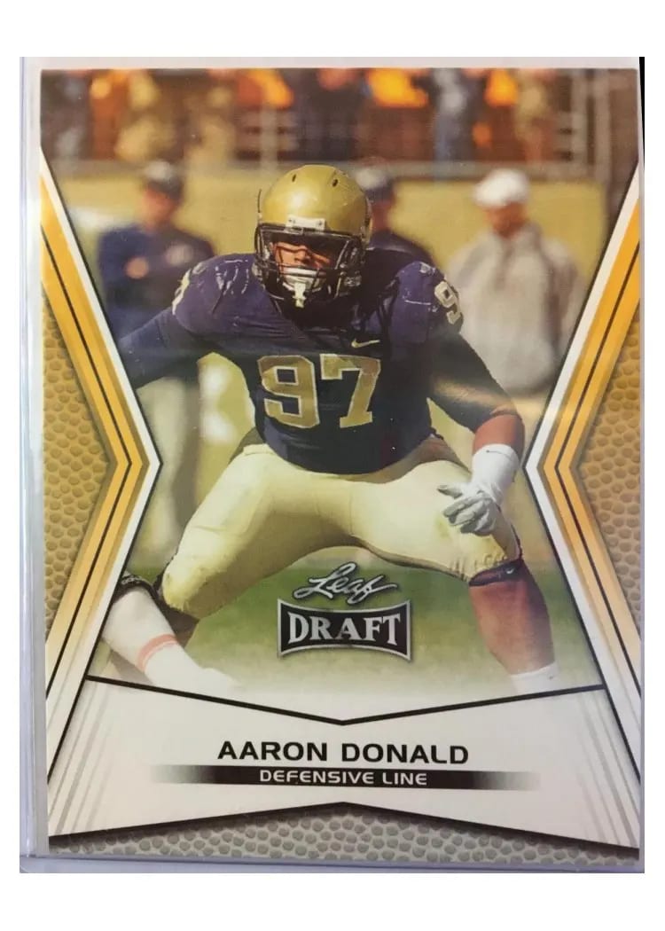 2014 Leaf Draft Aaron Donald #2 card
