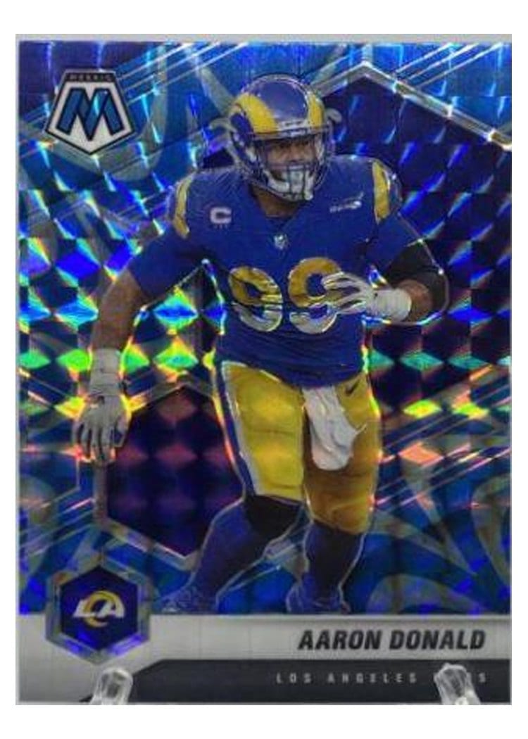 2021 Panini Mosaic Base Set Aaron Donald #120 card