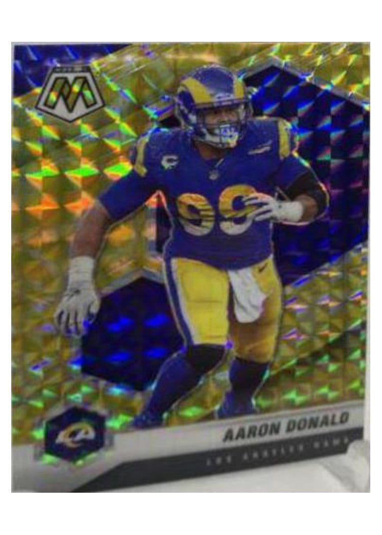 2021 Panini Mosaic Base Set Aaron Donald #120 card