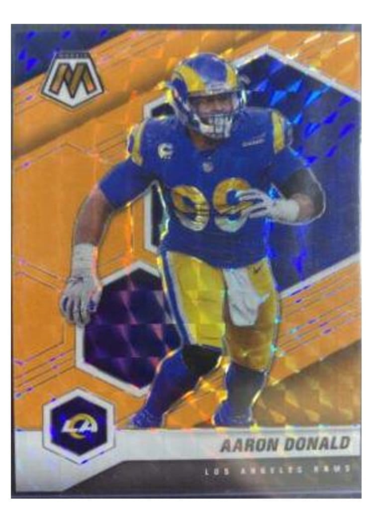 2021 Panini Mosaic Base Set Aaron Donald #120 card
