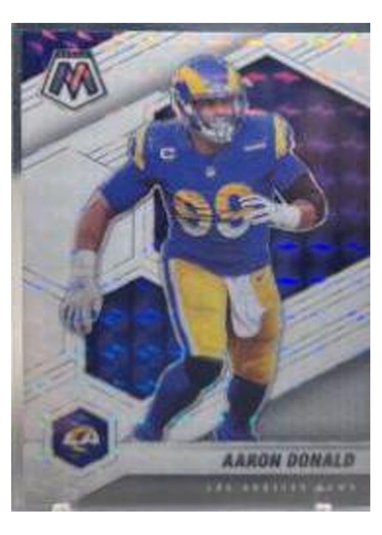2021 Panini Mosaic Base Set Aaron Donald #120 card