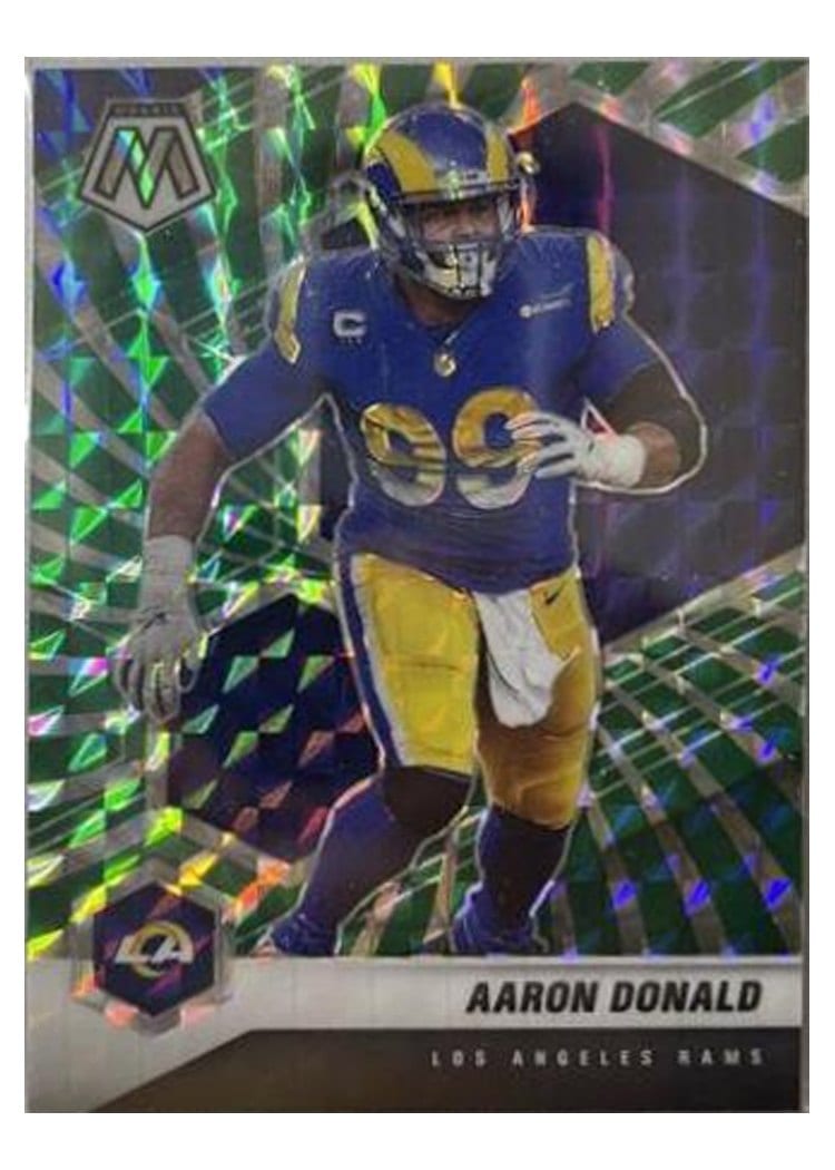 2021 Panini Mosaic Base Set Aaron Donald #120 card