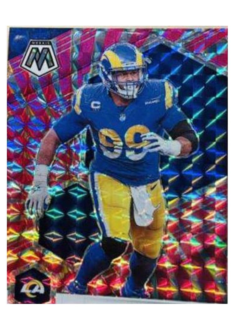 2021 Panini Mosaic Base Set Aaron Donald #120 card