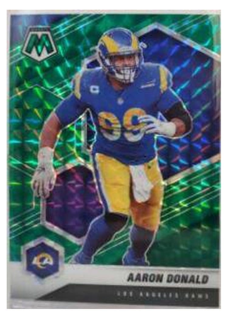 2021 Panini Mosaic Base Set Aaron Donald #120 card