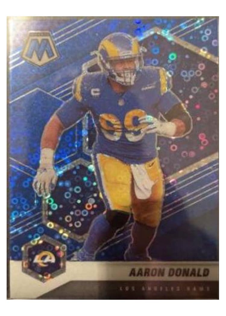 2021 Panini Mosaic Base Set Aaron Donald #120 card