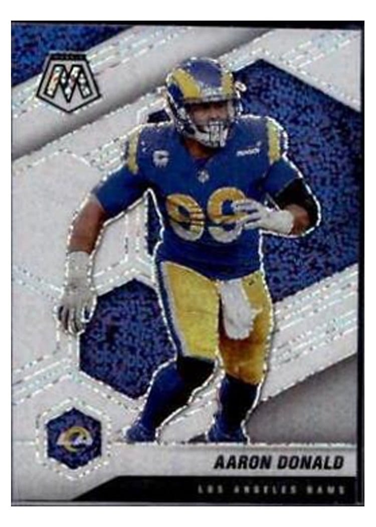 2021 Panini Mosaic Base Set Aaron Donald #120 card