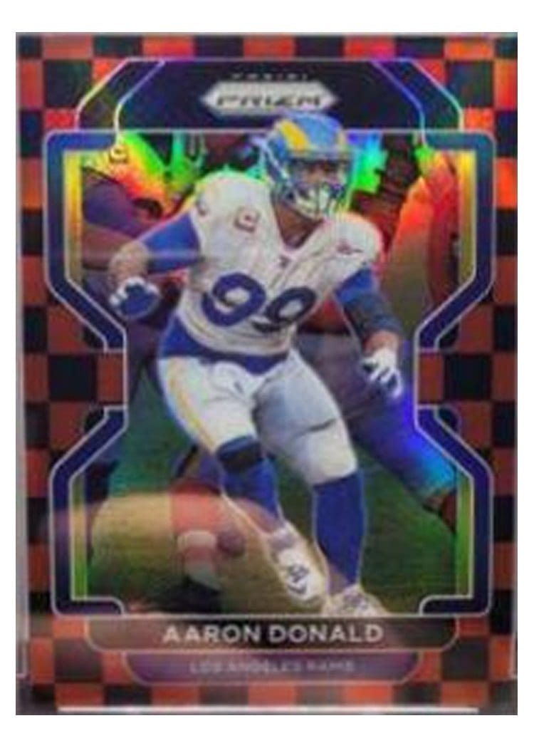 2021 Panini Prizm Base Set Aaron Donald #69 card