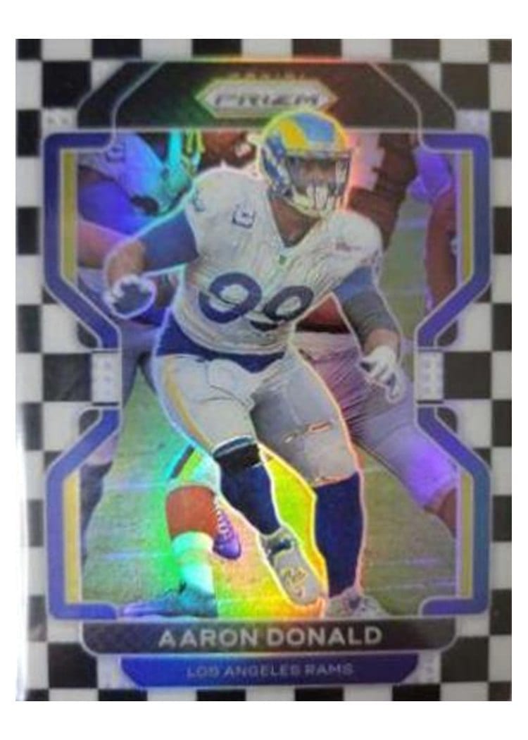 2021 Panini Prizm Base Set Aaron Donald #69 card