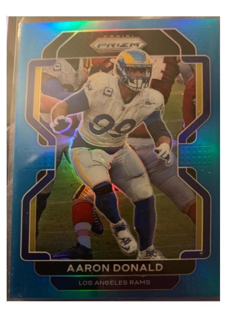 2021 Panini Prizm Base Set Aaron Donald #69 card