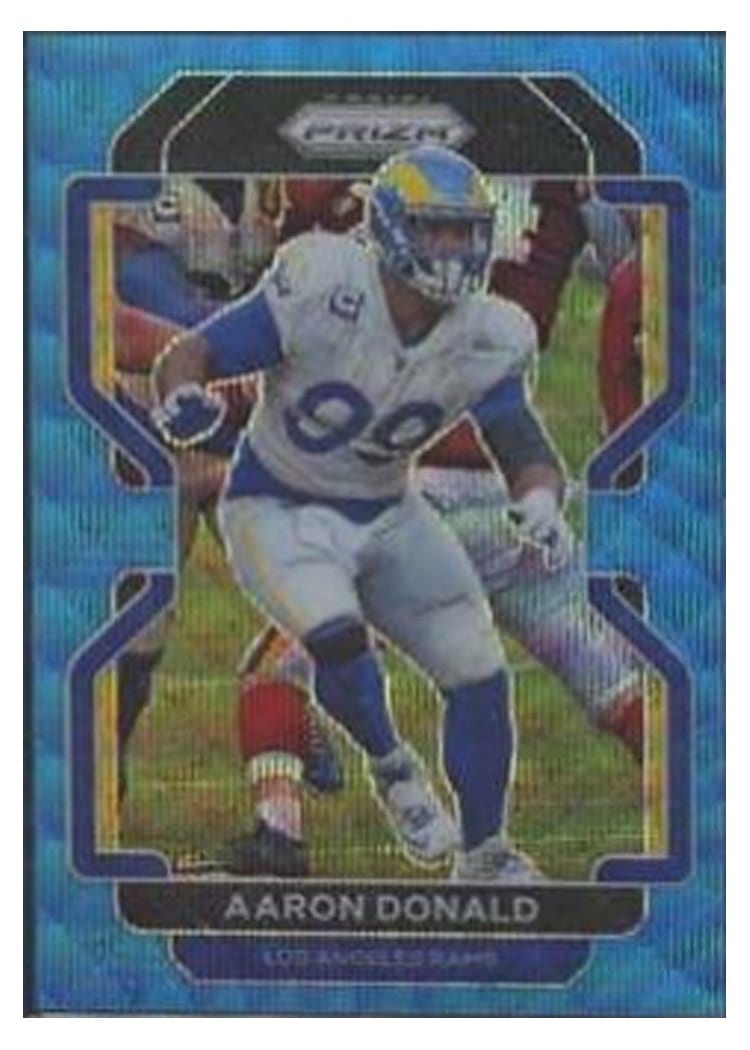 2021 Panini Prizm Base Set Aaron Donald #69 card