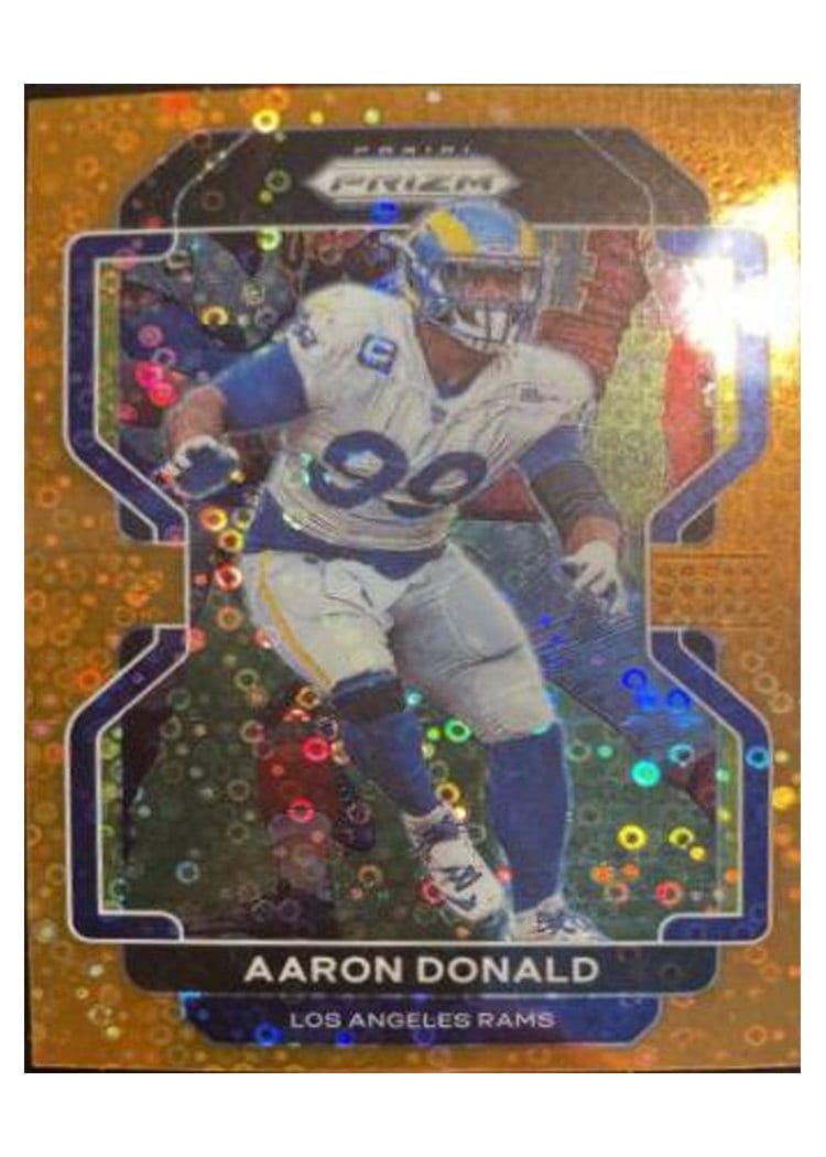 2021 Panini Prizm Base Set Aaron Donald #69 card