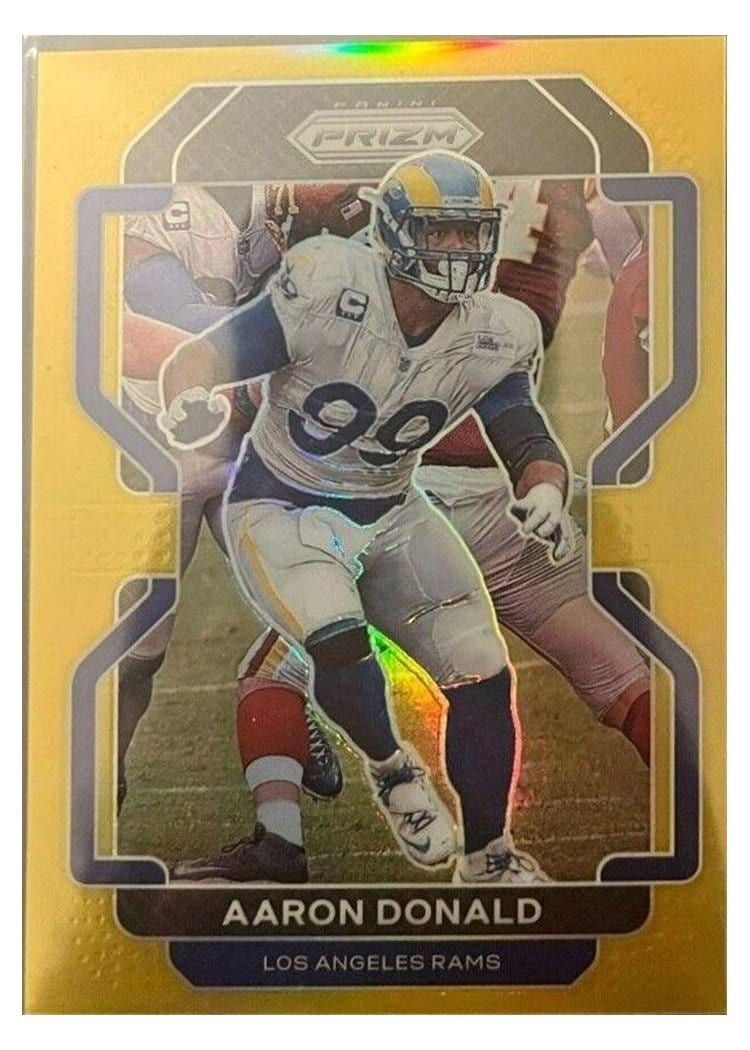 2021 Panini Prizm Base Set Aaron Donald #69 card