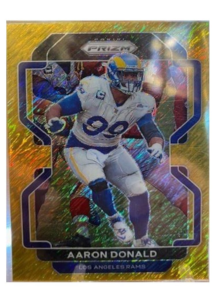 2021 Panini Prizm Base Set Aaron Donald #69 card