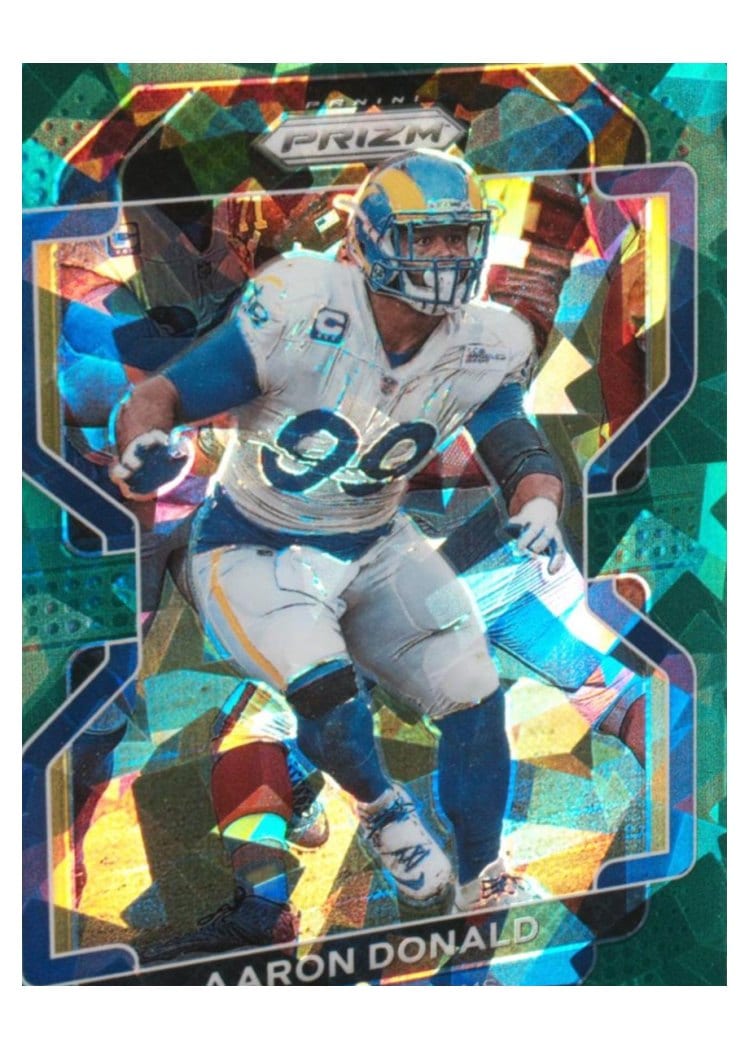 2021 Panini Prizm Base Set Aaron Donald #69 card