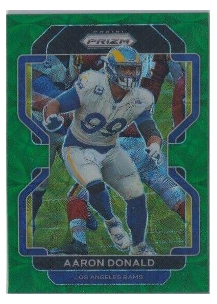 2021 Panini Prizm Base Set Aaron Donald #69 card