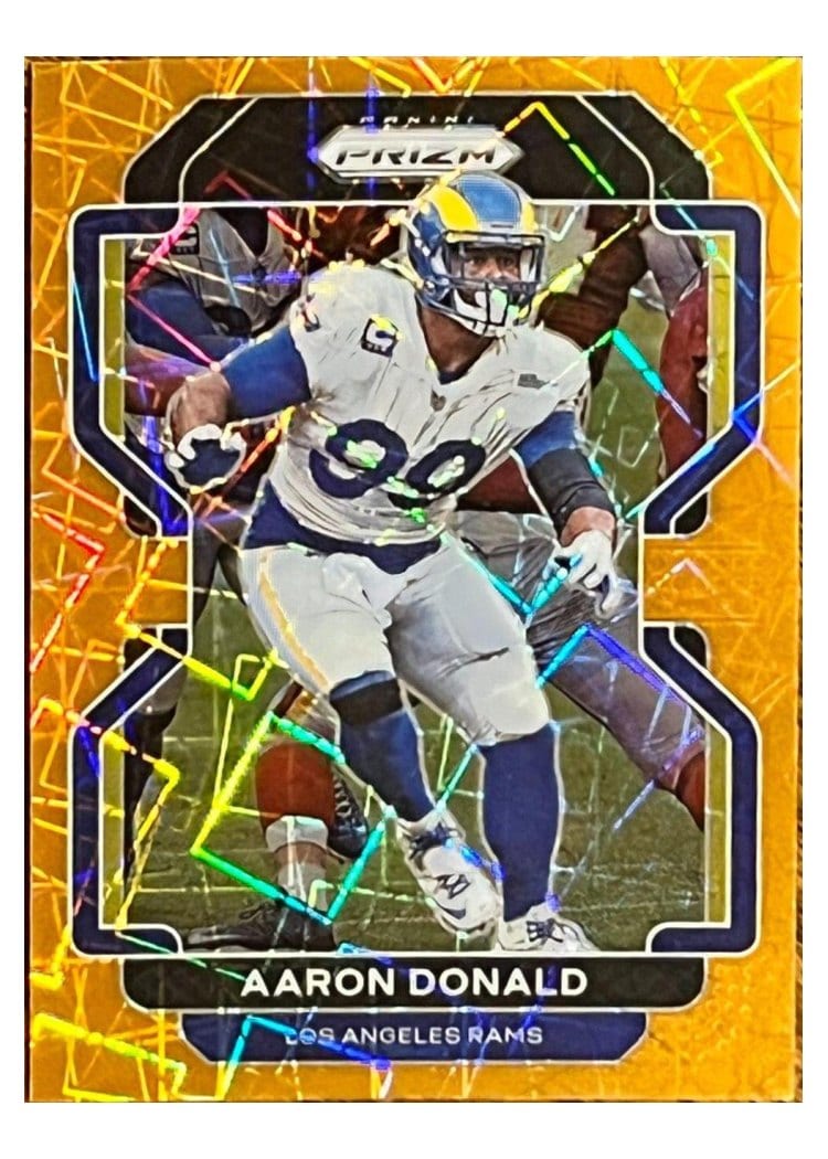 2021 Panini Prizm Base Set Aaron Donald #69 card