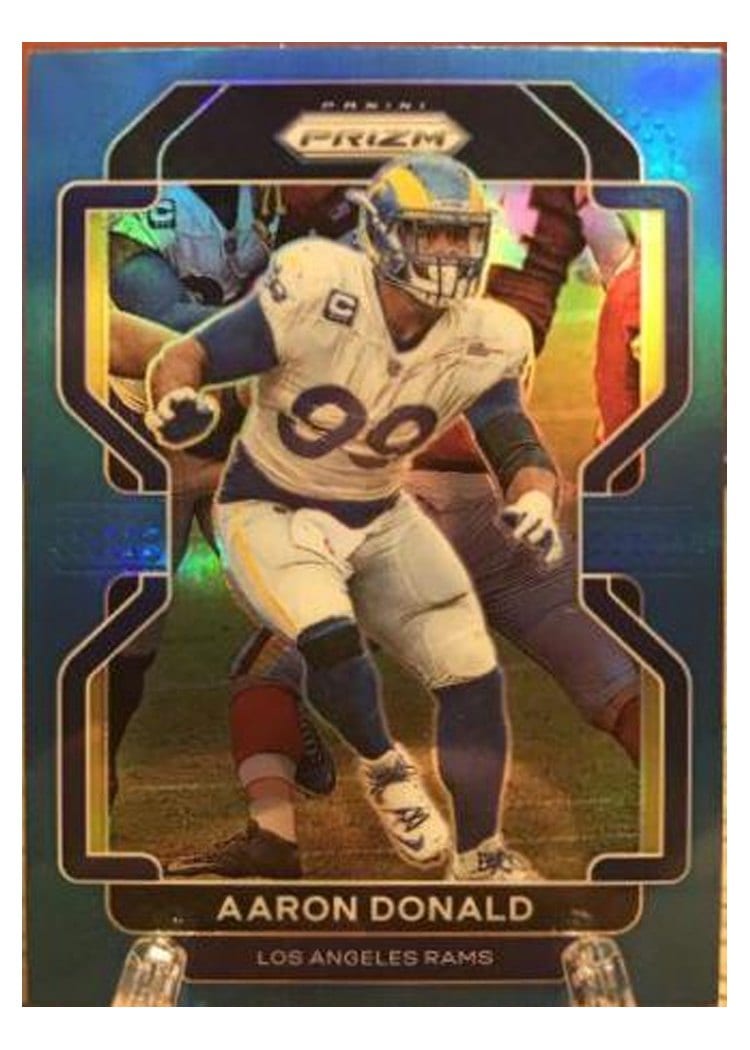 2021 Panini Prizm Base Set Aaron Donald #69 card