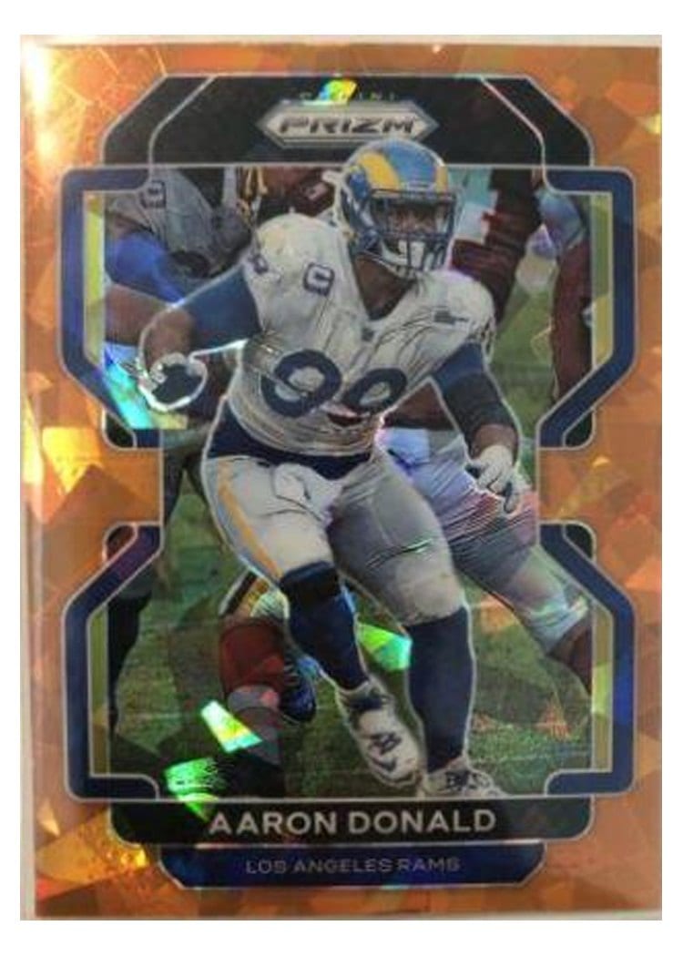 2021 Panini Prizm Base Set Aaron Donald #69 card