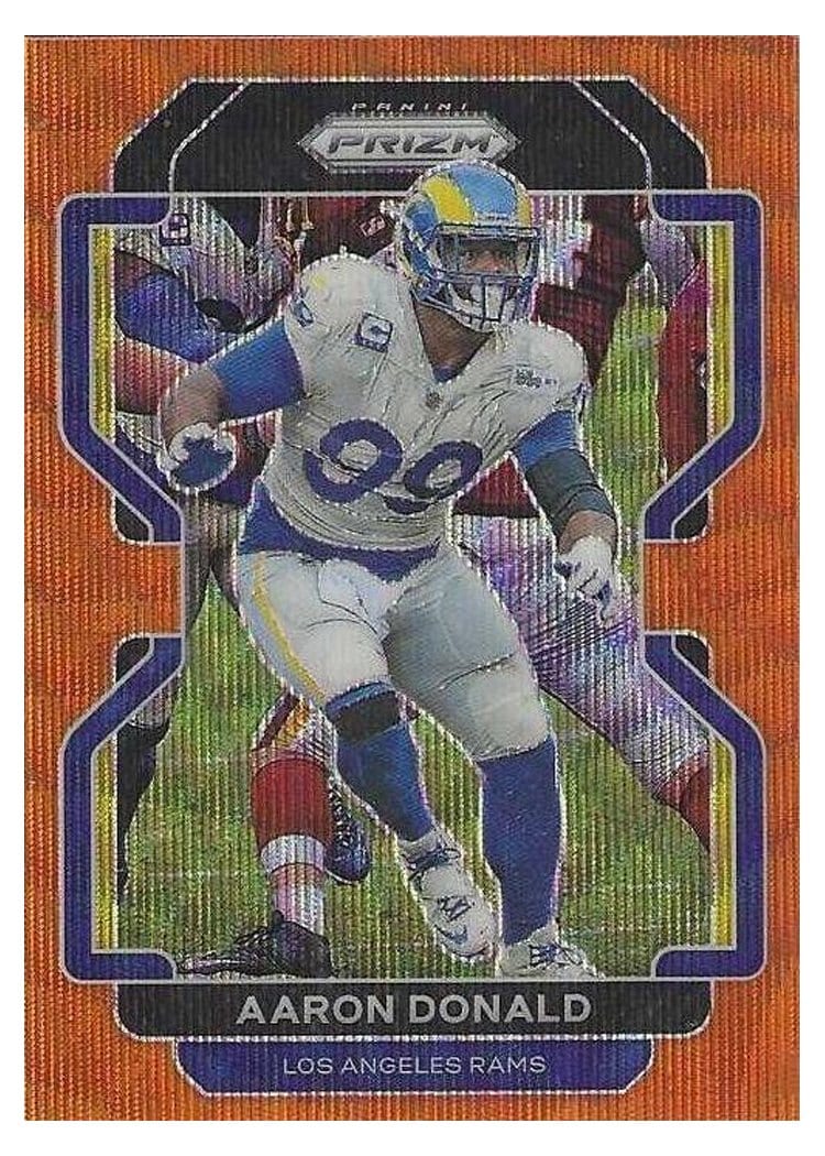 2021 Panini Prizm Base Set Aaron Donald #69 card