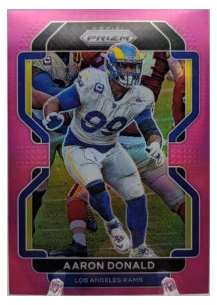 2021 Panini Prizm Base Set Aaron Donald #69 card