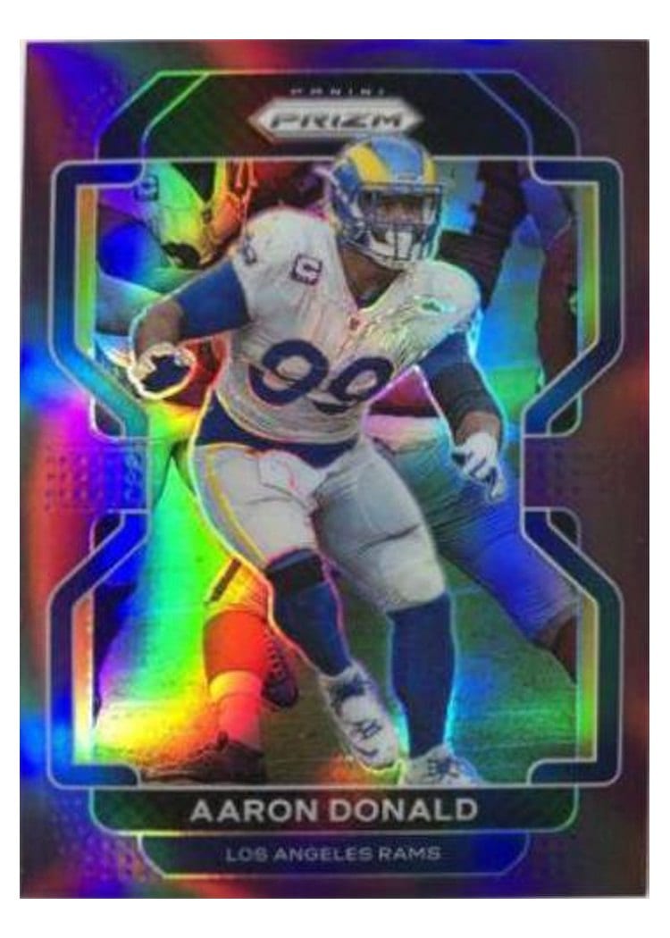 2021 Panini Prizm Base Set Aaron Donald #69 card