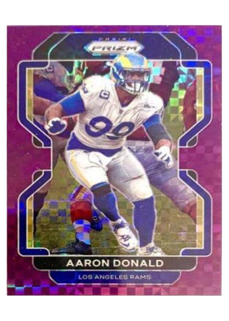 2021 Panini Prizm Base Set Aaron Donald #69 card
