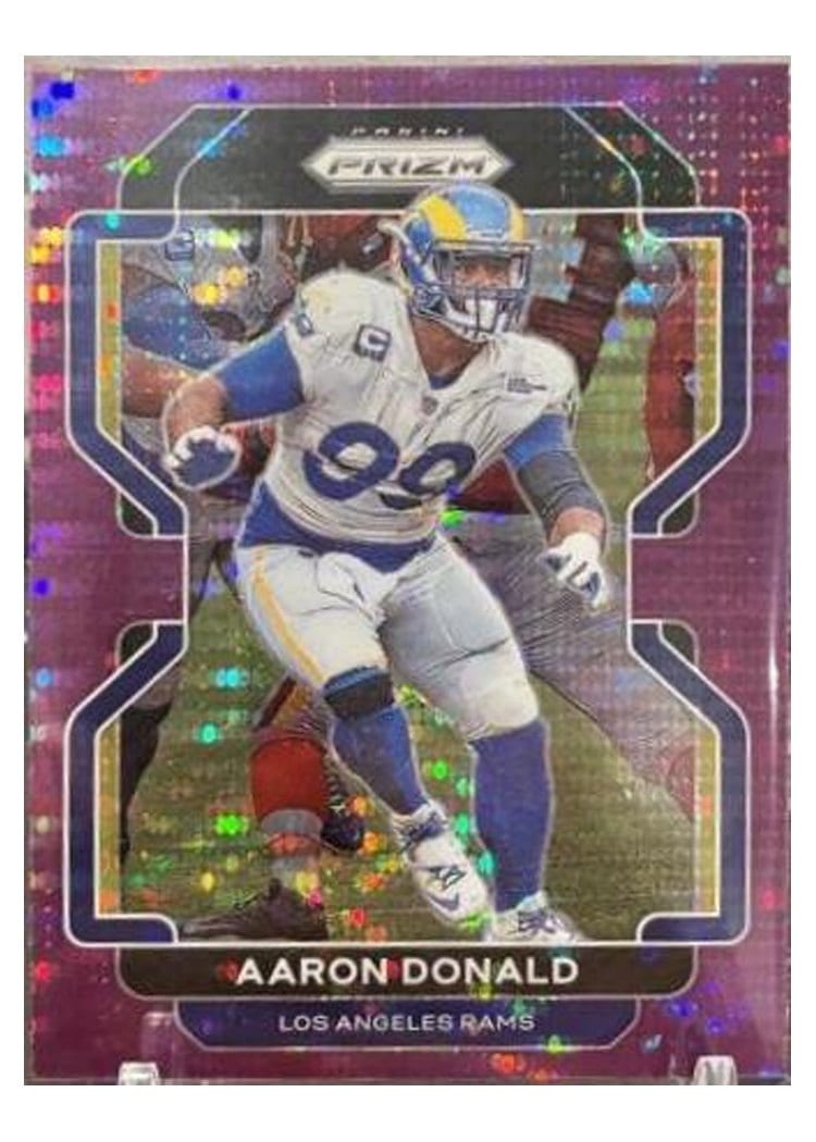 2021 Panini Prizm Base Set Aaron Donald #69 card