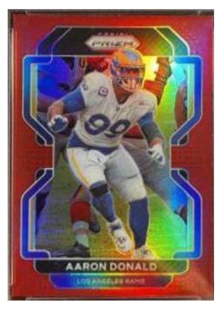 2021 Panini Prizm Base Set Aaron Donald #69 card