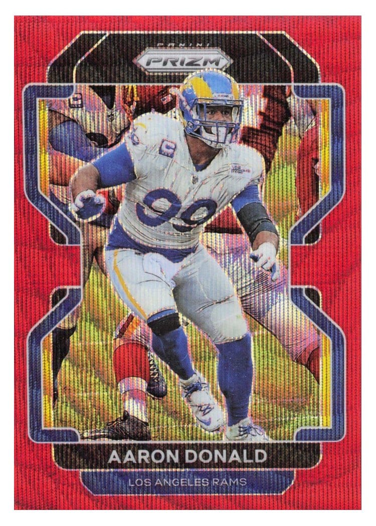 2021 Panini Prizm Base Set Aaron Donald #69 card