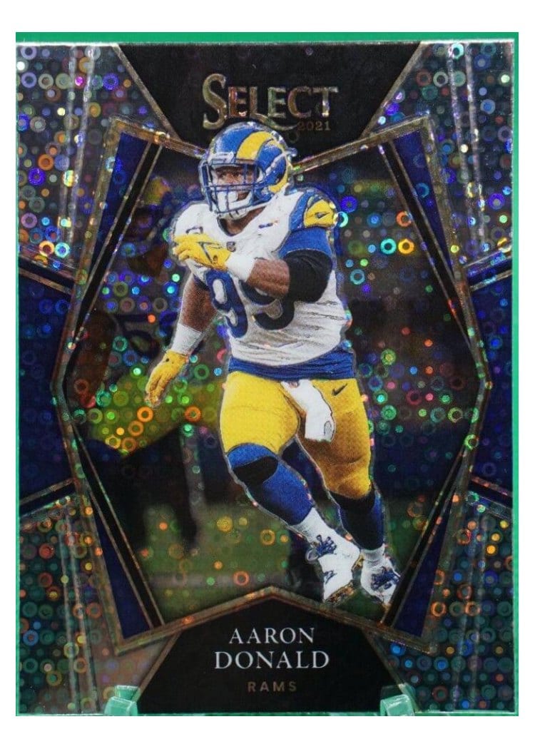2021 Panini Select Base Set Aaron Donald #120 card
