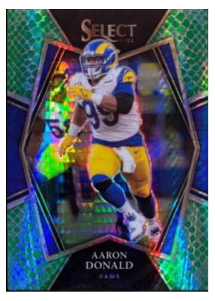 2021 Panini Select Base Set Aaron Donald #120 card