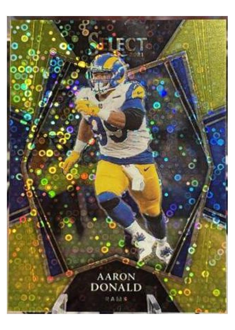 2021 Panini Select Base Set Aaron Donald #120 card