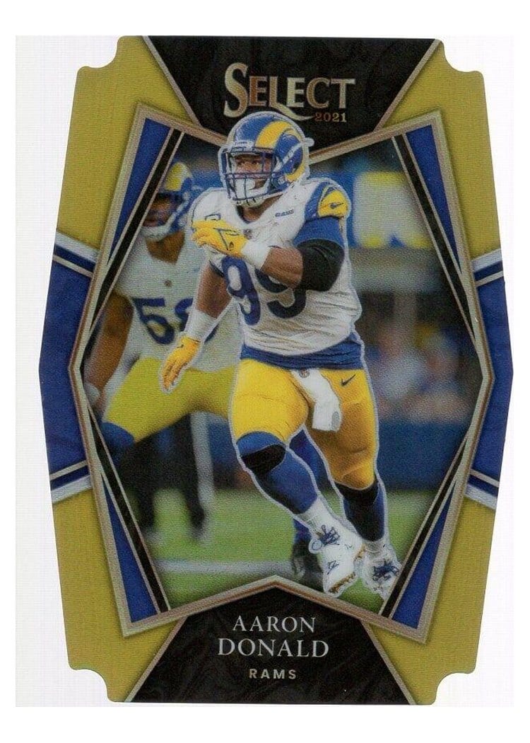 2021 Panini Select Base Set Aaron Donald #120 card