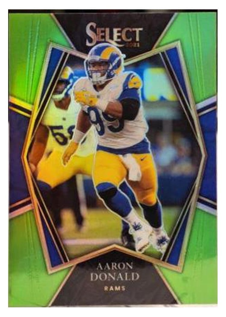 2021 Panini Select Base Set Aaron Donald #120 card