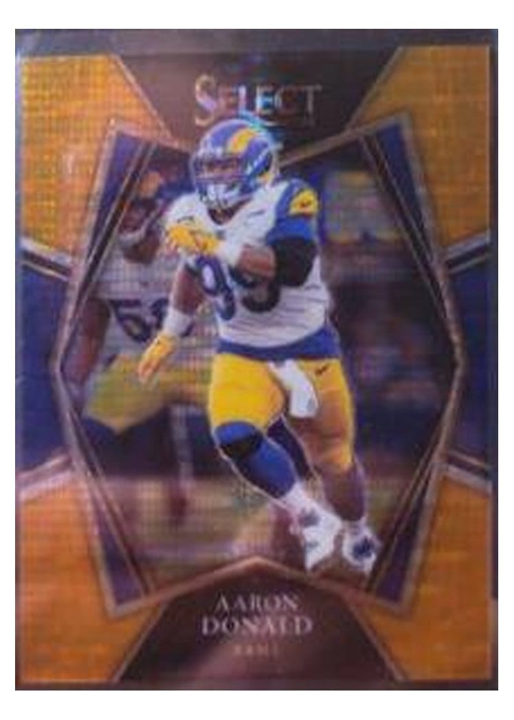 2021 Panini Select Base Set Aaron Donald #120 card
