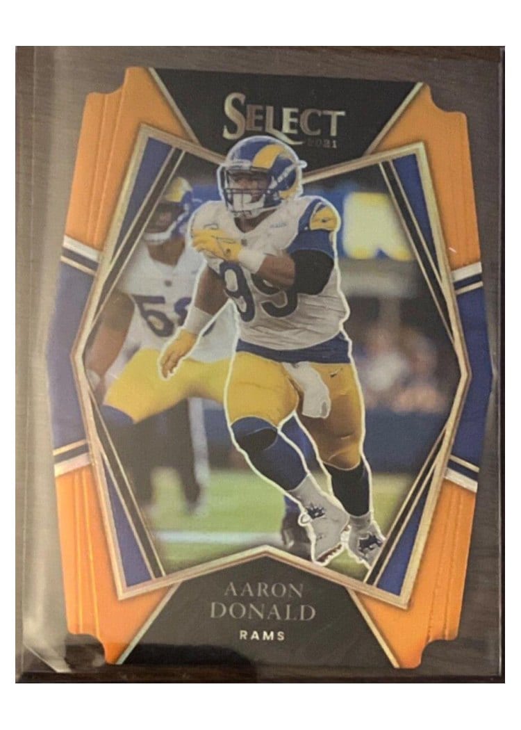 2021 Panini Select Base Set Aaron Donald #120 card