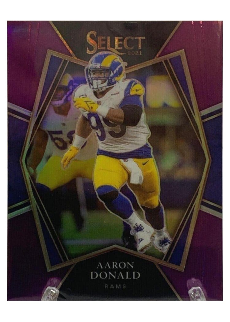 2021 Panini Select Base Set Aaron Donald #120 card