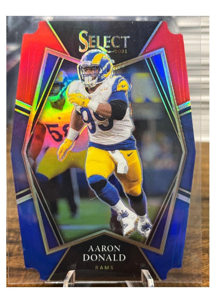 2021 Panini Select Base Set Aaron Donald #120 card