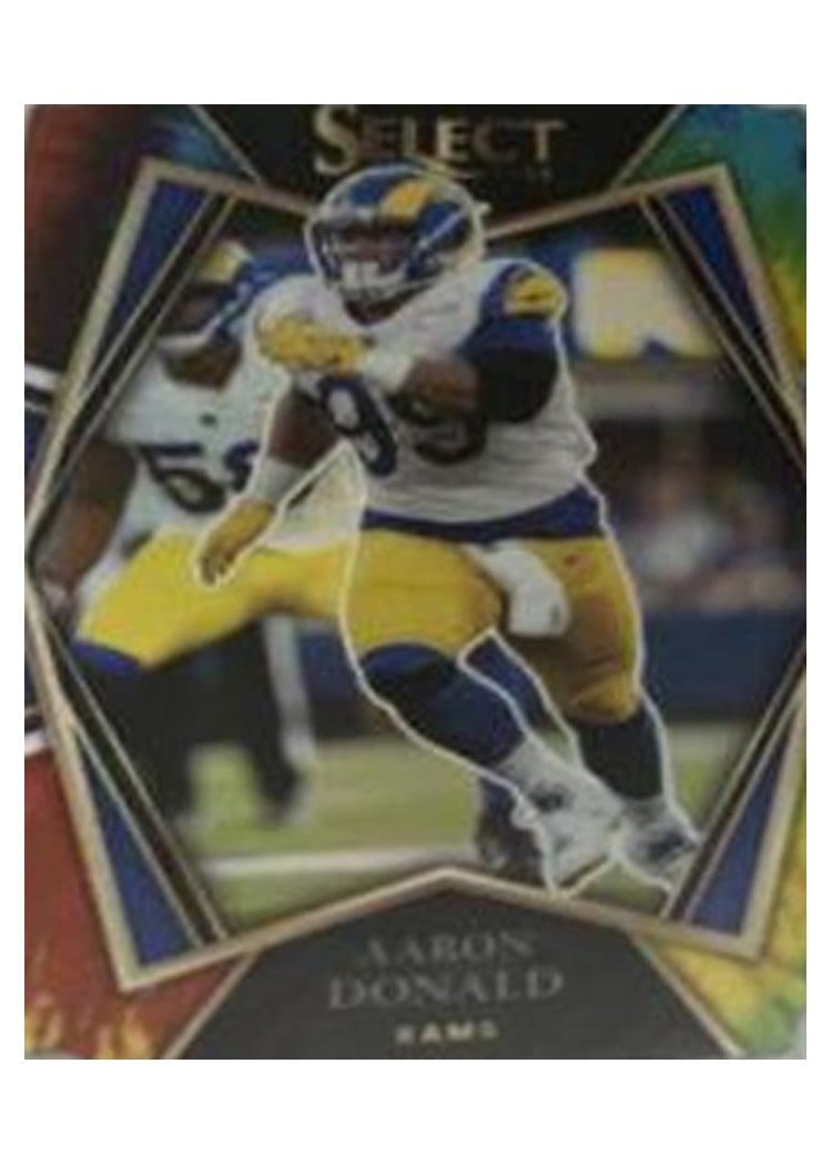 2021 Panini Select Base Set Aaron Donald #120 card