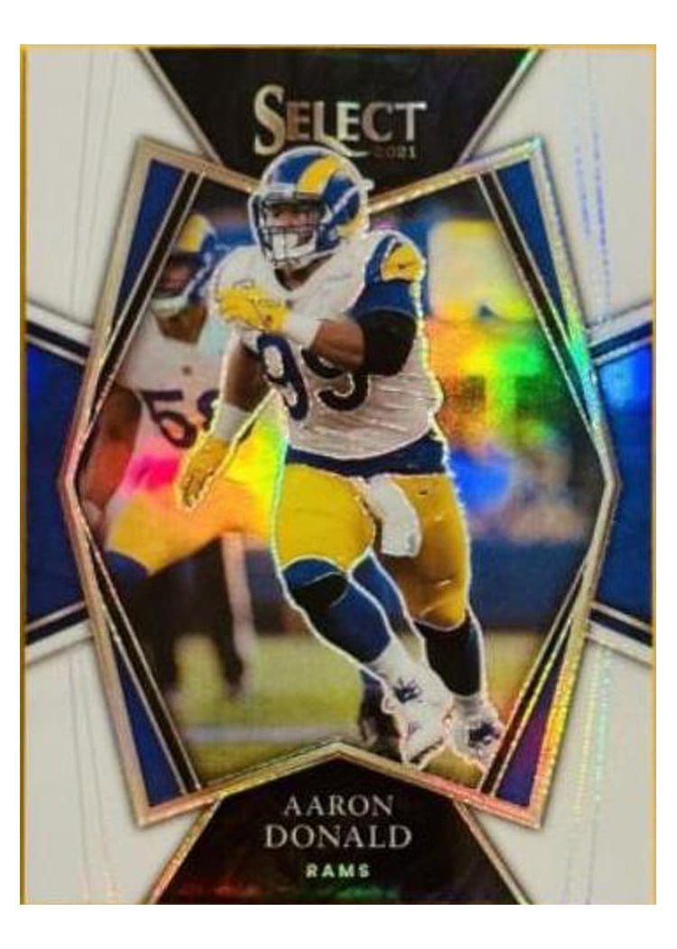 2021 Panini Select Base Set Aaron Donald #120 card