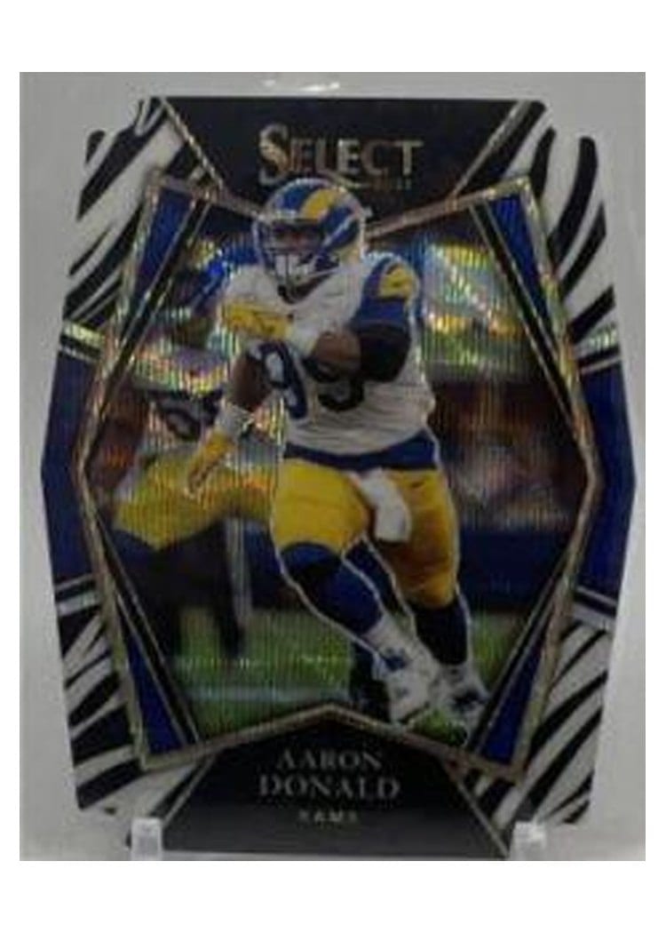 2021 Panini Select Base Set Aaron Donald #120 card