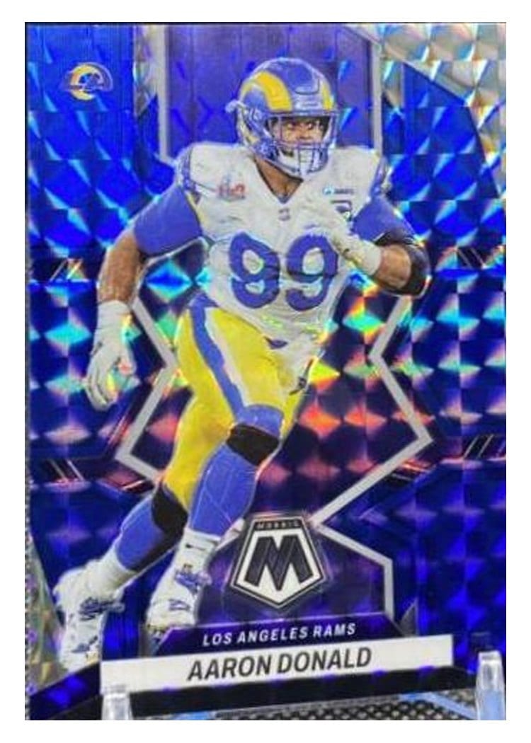 2022 Panini Mosaic Base Set Aaron Donald #112 card