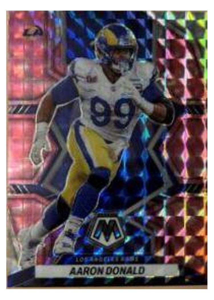 2022 Panini Mosaic Base Set Aaron Donald #112 card